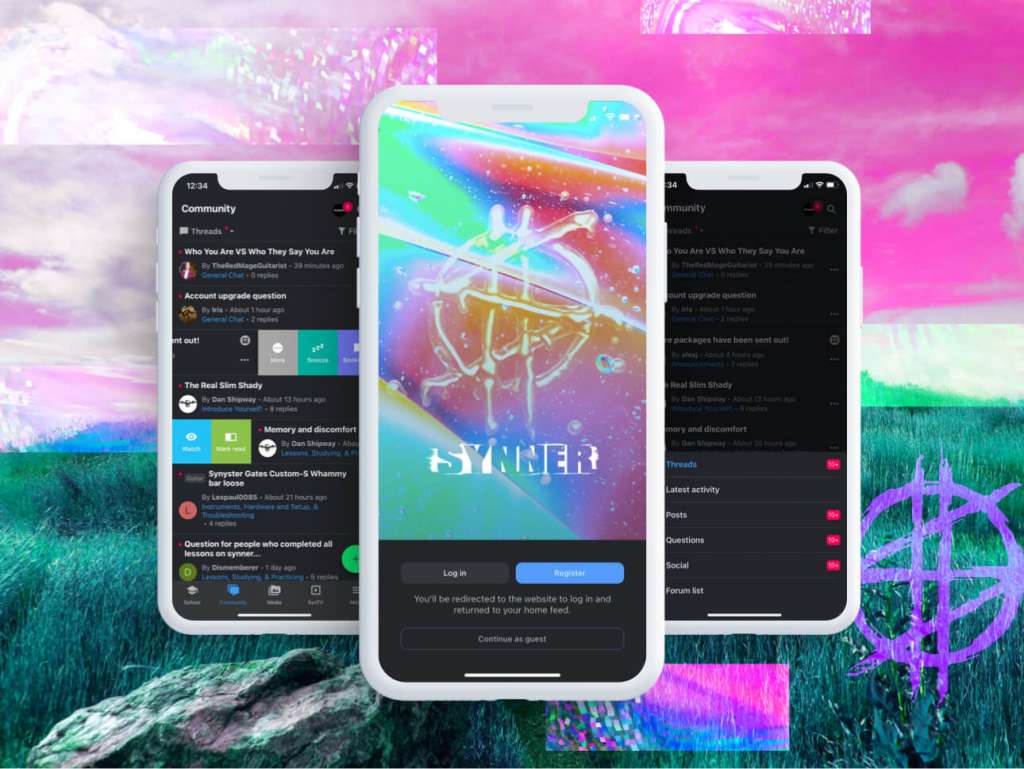 Synner community app
